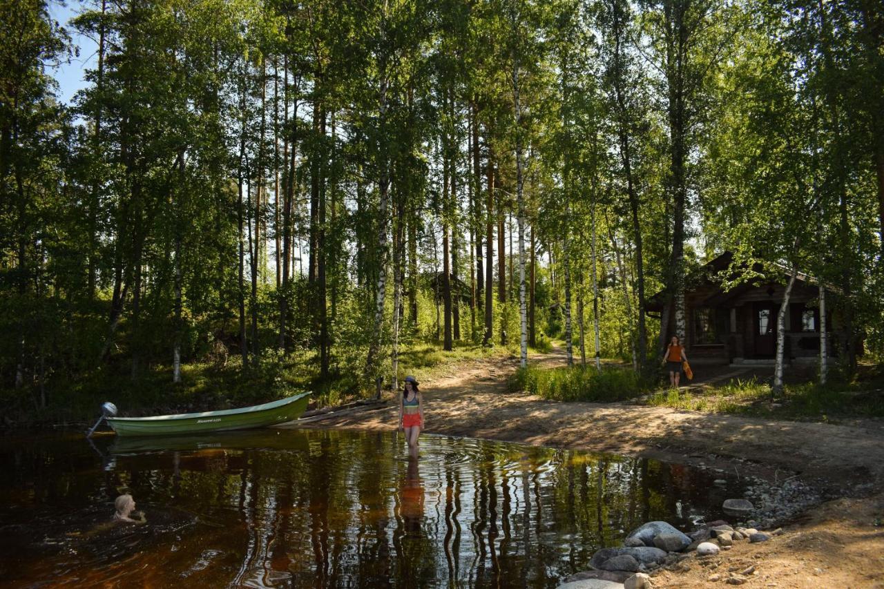 Lomalehto Cottages Ahvionniemi Exteriör bild