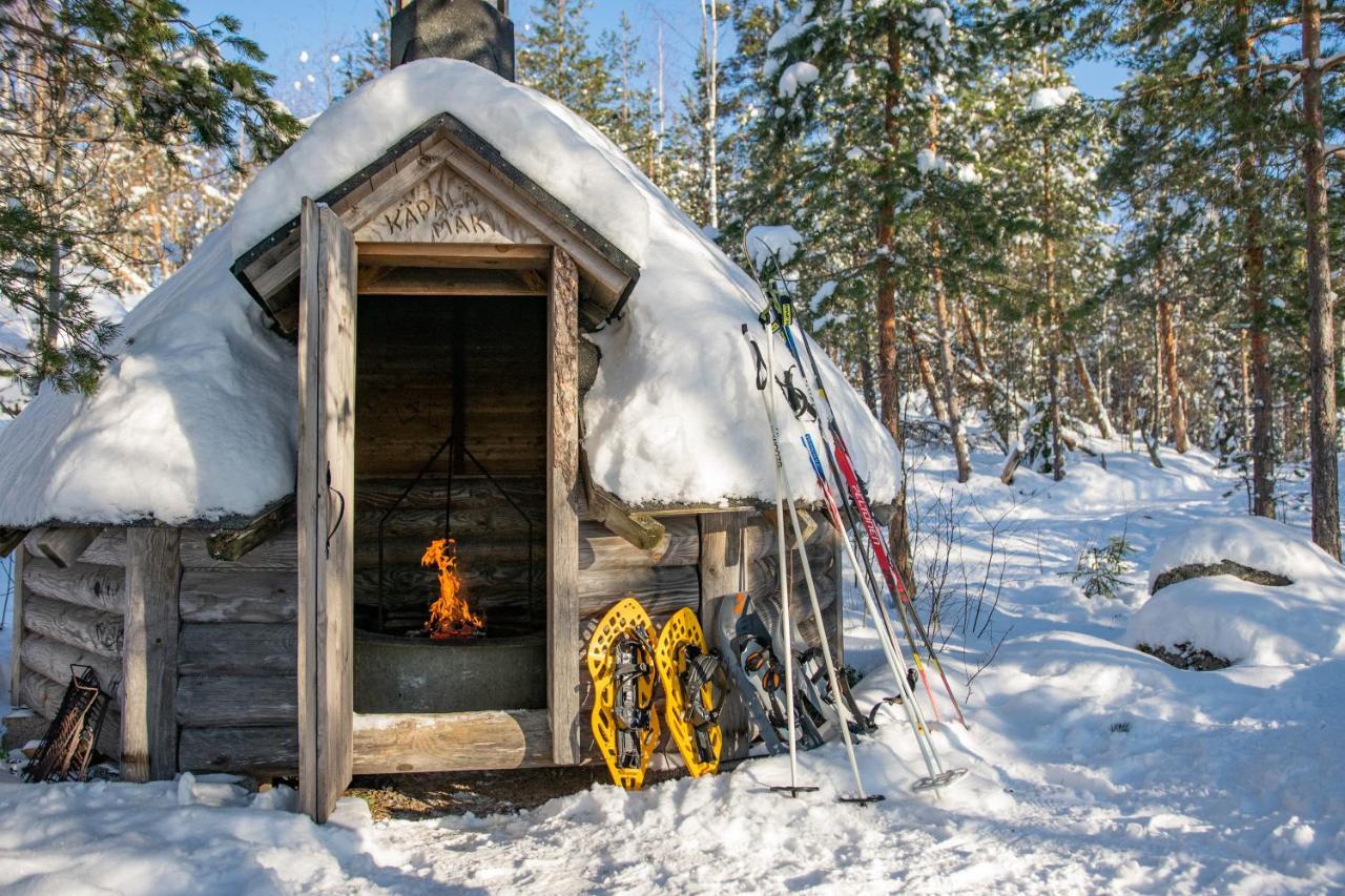 Lomalehto Cottages Ahvionniemi Exteriör bild